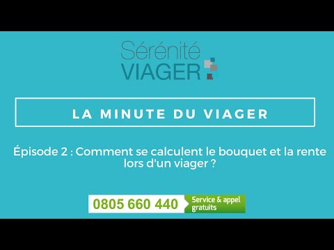 La Minute du Viager : Comment se calculent le bouquet et la rente ?